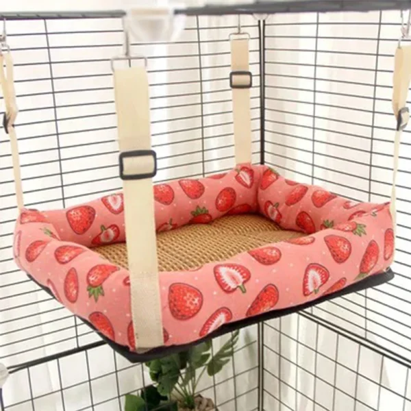 Pet Bed Warm Cushions Hammock All for Cats Plush Winter House Accessory Products Goods Houses Kitten Beds Accessories Habitats - Image 2