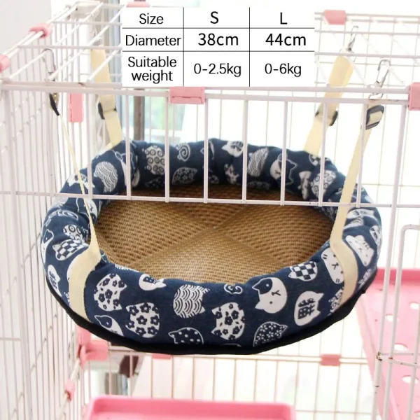 Pet Bed Warm Cushions Hammock All for Cats Plush Winter House Accessory Products Goods Houses Kitten Beds Accessories Habitats - Image 4