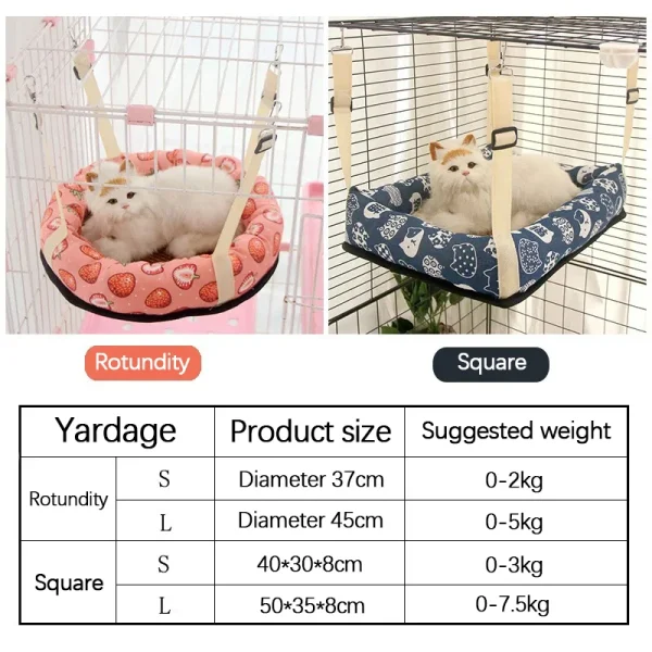 Pet Bed Warm Cushions Hammock All for Cats Plush Winter House Accessory Products Goods Houses Kitten Beds Accessories Habitats - Image 6